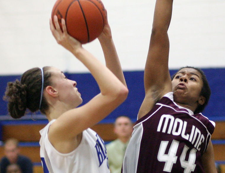 Moline overcomes late drought to win at Quincy